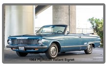1964 Plymouth Valiant Signet Convertible  Fridge  Magnet picture