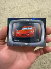 2026 Topps Chrome Disney Iconic Moments IM-13 Cars Lightning McQueen Black 1/10  picture