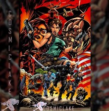 Gi Joe Real American Hero Tomb Raider #1 Lily Nycc virgin Variant Presale 10/25☆ picture