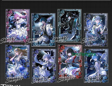 8Pc/set Hot Game Wuthering Waves Concert Tour Aemeath Jinhsi Qiuyuan Mini Card picture