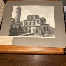 Vintage Basilica of San Vitale Ravenna Italy Italian Mounted Architecture Photo picture