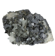 Tetrahedrite, Galena  & Quartz Crystas Casapalca. Lima.. Peru (EA12053) picture