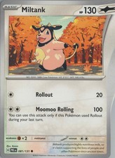 2025 POKÉMON SCARLET VIOLET PRISMATIC EVOLUTIONS #081 MILTANK ILLUSTRATION RARE picture