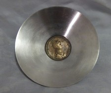 Maria Anna Augusta Ferdinandi  Metal Dish 1836 in Roman Numerals Made in Italy picture