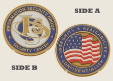 Information Security Group CIA Triad Challenge Coin  1#24 picture