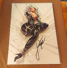 SIGNED Devil's Deviamts #1 Virgin Cover Signed by Jamie Tyndall w/COA  picture