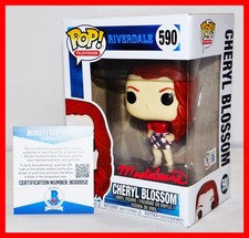 MADELAINE PETSCH Autographed Signed Cheryl Blossom Riverdale Funko Pop Beckett picture