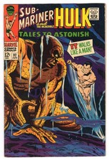Tales To Astonish 92 1967 Marvel Comics VG+ 4.5 Namor Silver Surfer Cameo Hulk picture