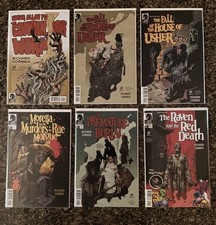 Richard Corben Edgar Allen Poe Lot of 6 DARK HORSE Comics 2013 Red Death + More picture