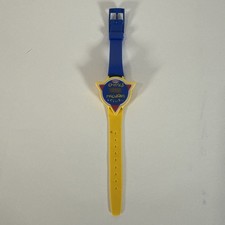 Vintage Kraft Cheese & Macaroni Club Digital Watch Blue Yellow Triangle picture