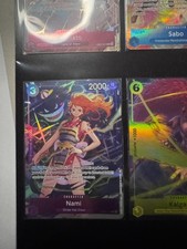 OP TCG Nami OP09-070 Promo SEALED DIRECTLY OUT OF THE COLLECTION picture