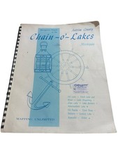 VTG Antrim County Michigan Chain O Lakes Navigation Charts Torch Elk Lake Map picture