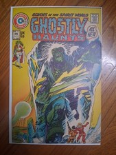 GHOSTLY HAUNTS #37 1974 TOM SUTTON COVER HIGH GRADE 2X SIGNED CHARLTON HORROR picture