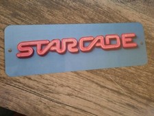 Starcade Disneyland Logo Marquee 3x12 Metal Wall Sign picture