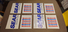 2006 Sears Unused Large Clothing Bags & Woolworth Unused Vintage Plastic Bags picture