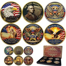 250th Anniversary USA Challenge Coin Set (1776‑2026) picture