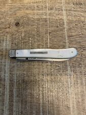 Late 1700s Early 1800s George III Silver & Mother Of Pearl Folding Fruit Knife picture