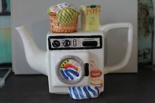 Vintage  Ceramic & Porcelain TEAPOT Washing Machine Persil picture