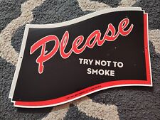 AUTHENTIC JIMMY JOHN'S ADVERTISING METAL SIGN  
