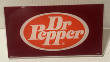 Vintage RARE Dr Pepper  Countertop display sign 8
