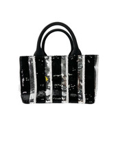 Prada 24S Sequin Vertical Striped Tote Bag picture