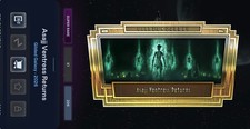 SR GILDED GALAXY S3 WEEK 3 ASAJJ VENTRESS RETURNS TOPPS STAR WARS CARD TRADER picture