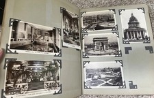 Vintage Vacation Photo Album Scrapbook Ephemera Postcards Photos 1920s Europe picture