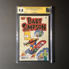 Bart Simpson #71 - CGC 9.8 SS Nancy Cartwright - Bart Simpson picture