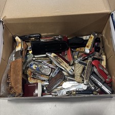 Lot Of Around 60 Mixed Knives Some Older Some Newer AS IS HOW IS  picture