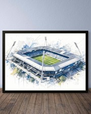 ROSTOCK Football Stadium Poster Germany Art Print Wall Art Print picture