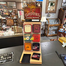 Camel Exotic Blends Countertop Display Sign Stand w/ Base & Insert Cards picture