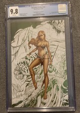 UNCANNY X-MEN #12 CGC 9.8 J. Scott Campbell SHANNA Virgin Sketch Variant E 2019 picture