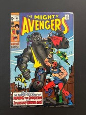 Avengers #69 1969 Silver Age 1st Grandmaster Squadron Sinister Kang VF Raw picture