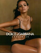 D&G Lingerie Magazine Print Ad  Bra Hosiery Underwear Swimsuit 2002 picture