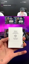 2026 Topps Chrome Star Wars Moff Tarkin Printing Plate Book 1/1 Redemption picture