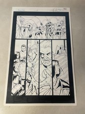 BLACK TIDE #3 ORIGINAL COMIC ART 2002 IMAGE JUSTIN PRINCE THEROS CATHARTA picture