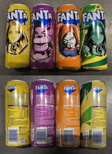 FANTA Halloween COMPLETE, Romania, 330 ml cans, empty. LIMITED EDITION RARE picture