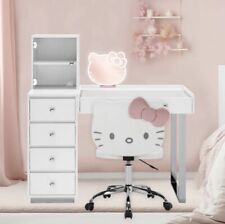 NWT Hello Kitty Impressions Vanity Makeup Chair White Sanrio VHTF TikTok Viral picture