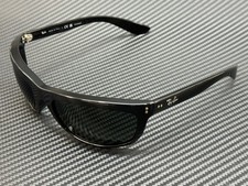 RAY BAN RB4089 601 58 Black Green Polarized Unisex 62 mm Sunglasses picture