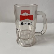 Vintage 90s Plastic Marlboro Mug Marlboro Points Cigarette Ad picture