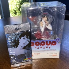 Pop Up Parade PERFECT BLUE Mima Kirigoe Figure + Rare 1997 Trading Cards - NEW  picture