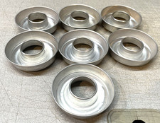 7 SEVEN Bundt Cake Baking Pans Molds Aluminum Mini Round Wreath  3.5x1