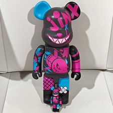 Medicom Toy BE@RBRICK Jinx Vinyl Figure Designer 400% & 100% picture