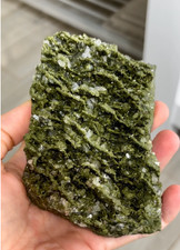 Very High-Grade Forest Epidote with Quartz – Incredibly Sparkly & Exceptional Qu picture