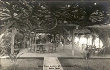 Honolulu HI Hotel Lanai Baker Photo c1910s-20s Real Photo Vintage Postcard bhn picture