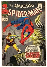 Amazing Spider-Man #46 Good 2.0 First Shocker John Romita Art 1967 picture