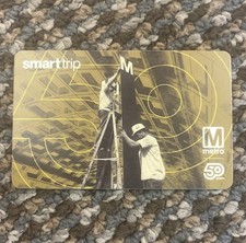 Washington DC Metro 50th Anniversary 1970s WMATA Smartrip Limited Edition Card picture
