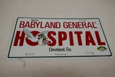 1991 Cabbage Patch Kids Babyland General Hospital Cleveland, Ga. License Plate picture