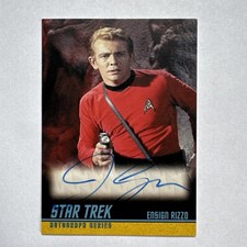 2011 Star Trek: The Remastered Original Series Jerry Ayres Ensign Rizzo Auto 1i9 picture