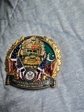 Pakistan Marine Security Guard Embassy Challenge Coin MSG Det Islamabad 2017 picture